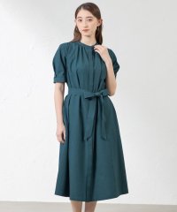 AMACA/ポリエステルコットンサッカーワンピース/508242438