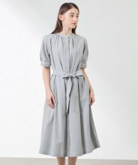 AMACA/ポリエステルコットンサッカーワンピース/508242438