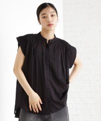 THE SHOP TK/シャーリングブラウス【洗える】/508267863