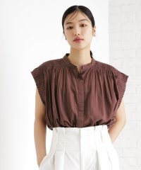 THE SHOP TK/シャーリングブラウス【洗える】/508267863