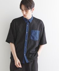 tk.TAKEO KIKUCHI/ダブルレース5分袖シャツ/508267874