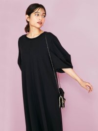 QUEENS COURT/クイーンズコート QUEENS COURT ボリュームスリーブカットワンピース≪手洗い可能≫/508268759