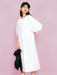 QUEENS COURT/クイーンズコート QUEENS COURT ボリュームスリーブカットワンピース≪手洗い可能≫/508268759