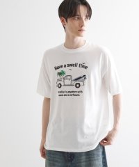 tk.TAKEO KIKUCHI/パッチクロス刺繍Tシャツ/508268880