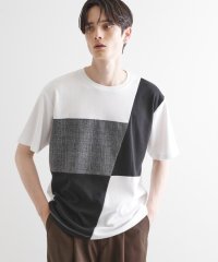 tk.TAKEO KIKUCHI/ブロック切替半袖Tシャツ/508268881