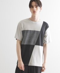 tk.TAKEO KIKUCHI/ブロック切替半袖Tシャツ/508268881