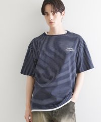 tk.TAKEO KIKUCHI/マイクロボーダーフェイクTシャツ/508268883