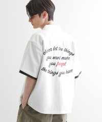 tk.TAKEO KIKUCHI/レイヤードバック刺繍シャツ/508268885