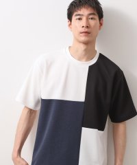 THE SHOP TK/ツイルブロッキング半袖Tシャツ/508268889