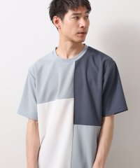 THE SHOP TK/ツイルブロッキング半袖Tシャツ/508268889