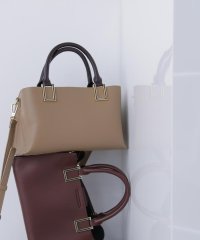 NATURAL BEAUTY BASIC/スクエアメタルトートバッグ/508269158