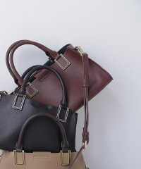 NATURAL BEAUTY BASIC/スクエアメタルトートバッグ/508269158