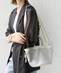 SHIPS WOMEN/【WEB限定】テープ ショルダー ドロスト バッグ/508269321