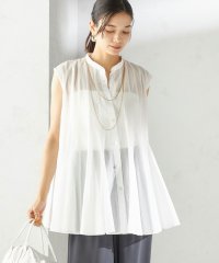 SHIPS WOMEN/《予約》〈手洗い可能〉ボリューム フレア フレンチスリーブ ブラウス/508269322
