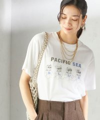 SHIPS WOMEN/《予約》【SHIPS別注】Odub:〈手洗い可能〉プリント TEE/508269323