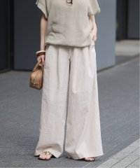 JOURNAL STANDARD relume/《追加予約2》リネンコットンワイドギャザーパンツ/508269329