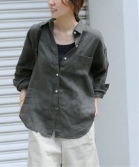 JOURNAL STANDARD relume/《追加予約2》手洗い可 / カラーリネンオーバーサイズシャツ/508269332