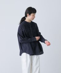 KAGURE/コットンワッシャーフリルワイドシャツ/508269351