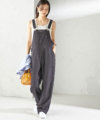 SHIPS WOMEN/〈手洗い可能〉麻 コットン オールインワン/508269355