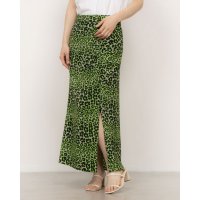 WHISTLES/ウィッスルズ WHISTLES Fluro Animal Ruched Skirt/508269386