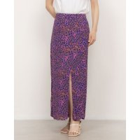 WHISTLES/ウィッスルズ WHISTLES Mottled Leopard Midi Skirt/508269392
