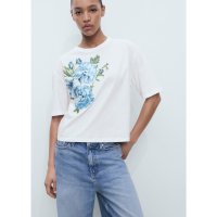 MANGO/マンゴ MANGO Tシャツ .－－ PEONIA－W/508269493