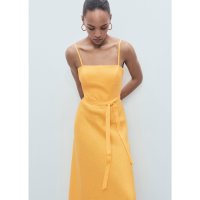 MANGO/マンゴ MANGO リネンロングワンピース .－－ NICKIE/508269628