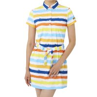 LOUDMOUTH/ラウドマウス LOUDMOUTH ボーダー柄ワンピース/508269701