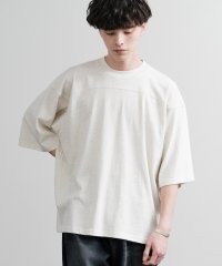 Rocky Monroe/ロッキーモンロー Rocky Monroe フットボールTシャツ 半袖 無地 メンズ カットソー ラフィー天竺 5.5オンス 日本製 Upscape Audie/508269729