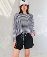 OSYAREVO/オシャレボ OSYAREVO 【ネット限定】【紫外線カット率99.9％以上】体型カバー ラッシュガード セットアップ 水着 レディース/508269831