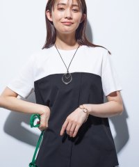 INDIVI/【洗える／汗ジミ防止】ビスチェレイヤード風トップス/508269928