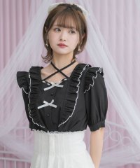 couture BY ROJITA/クチュールバイロジータ couture BY ROJITA ダブルリボンバイカラーブラウス/508270153
