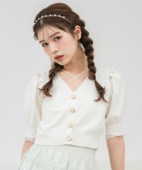 couture BY ROJITA/クチュールバイロジータ couture BY ROJITA ビジュー釦ショートカーデ/508270159