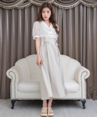 couture BY ROJITA/クチュールバイロジータ couture BY ROJITA テーラードシアーブラウス×キャミワンピースセット/508270164