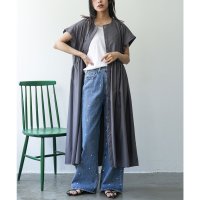 mili an deni/ミリアンデニ mili an deni 半袖前開きワンピース/508270609