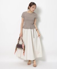 JUSGLITTY/ビスチェニットドッキングワンピース/508270714
