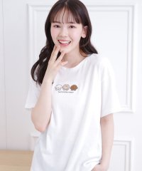 PINK-latte/接触冷感 ワンちゃんサガラTシャツ/508270729