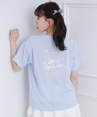 PINK-latte/接触冷感 グラデーションくまちゃん発砲ビッグTシャツ/508270733