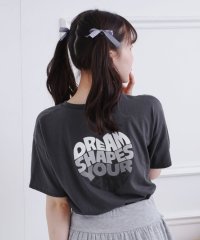 PINK-latte/接触冷感 バックハートロゴTシャツ/508270734