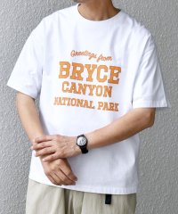 SHIPS any MEN/SHIPS any: NATIONAL PARK ヴィンテージライク プリント Tシャツ◆/508270763