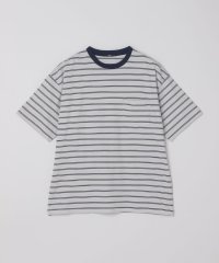 SHIPS MEN/SHIPS: マイクロ ボーダー ショートスリーブ Tシャツ/508270794