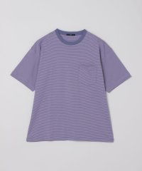 SHIPS MEN/SHIPS: マイクロ ボーダー ショートスリーブ Tシャツ/508270794
