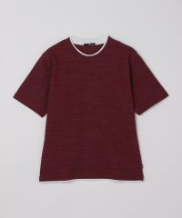 SHIPS MEN/SHIPS: フェイク レイヤード ピケ クルーネック Tシャツ/508270799