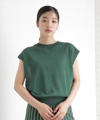 THE SHOP TK/ラメシアーフレンチ袖トップス【セットUP可/洗濯機OK】/508270875