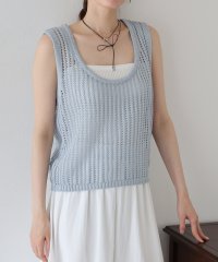 BLUEEAST/ブルーイースト BLUEEAST バックリボンメッシュベスト/508270929