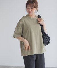 MAC HOUSE/マックハウス Mac－House nAvy エブリーT 汗じみ軽減 プチハイネックTシャツ/508270937