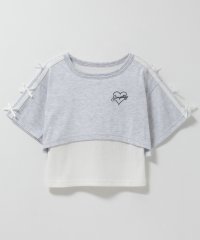 MAC HOUSE(kid's)/マックハウス Mac－House リボンフェイクレイヤードプルオーバー/508270942