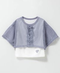 MAC HOUSE(kid's)/マックハウス Mac－House レースアップフェイクレイヤードプルオーバー/508270943