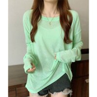 miniministore/ミニミニストア miniministore シアートップス重ね着クルーネックTシャツ/508270965