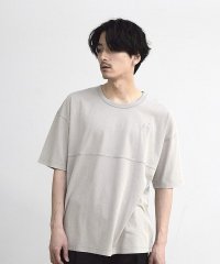 RATTLE TRAP/古着風ピグメント切替Tシャツ/508271029